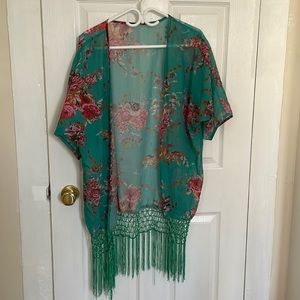 Kimono or beach cover up